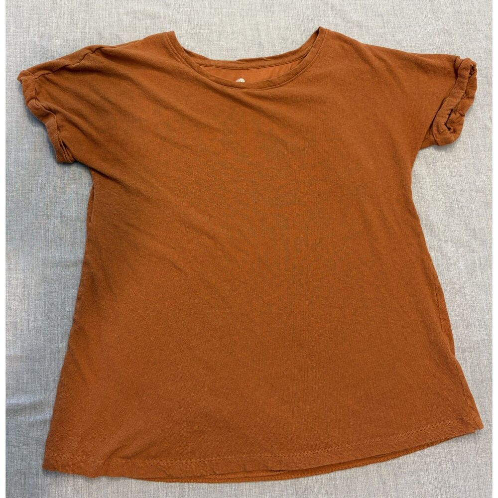 Kindred Bravely Linen Relaxed Nursing & Maternity Tshirt Size M